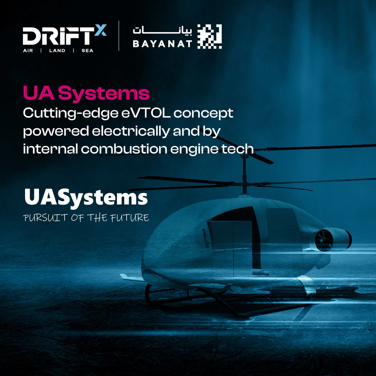 Delve into the realm of autonomous mobility with @Bayanatg42 at DRIFTx! Prepare to be impressed by an electrifying display of cutting-edge showcases and live demonstrations. @InvestAbuDhabi @saviabudhabi @AbuDhabiDMT