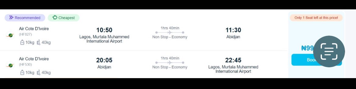 African leaders need to collaborate better at all levels. We are shouting about UK ticket, how can anyone explain this to make sense? A 1hr flight from Lagos - Abidjan is over 900k cheapest, Ethiopian Airlines is even selling for more than 2M. To travel by Air within Europe is