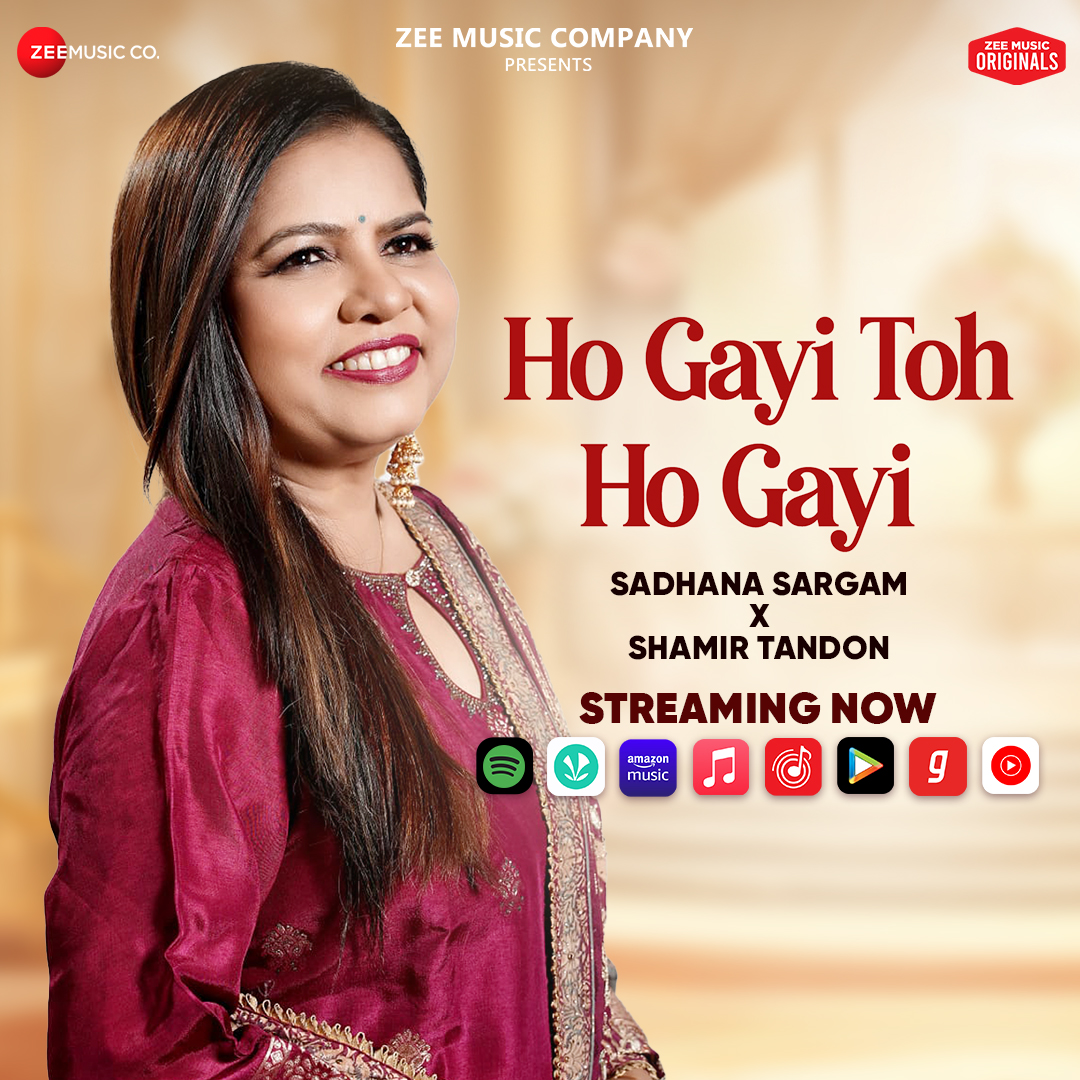 Feel the pulse of love's melody #HoGayiTohHoGayi ❤️🎶 STREAMING NOW across leading music platforms! linktr.ee/Zee.Music #ZeeMusicOriginals #SadhanaSargam @shamirtandon @anuragbedi