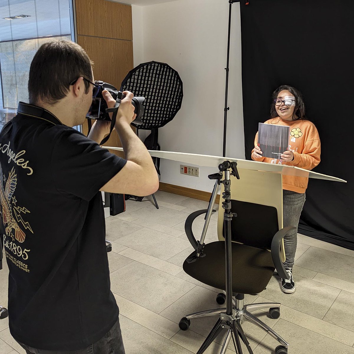 'The photography studio is renovated' #NwnPhoto @funfmjj #TallerFotografiaInclusiva #inclusion #diversity #IntellectualDisabilities #downsyndrome #FASD #autism #adhd #wearebillionstrong