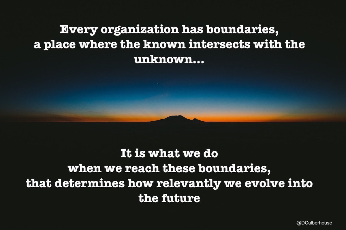 It is at this intersection, where the known and the unknown meet, where chaos and order reside next to each other simultaneously, that curiosity, creativity, innovation, adaptation, and even imagination evolve and often flourish in dynamic and expansive ways…