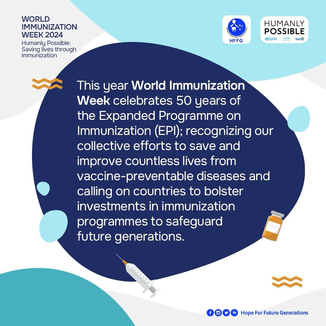 Ayeeko! 🇬🇭 With support from donors the EPI in Ghana has grown to protect children against 14 vaccine-preventable diseases. #ImmunizationWeek #FAIRProject #Vaccines4Life #LongLifeForAll #ImmunizeGH