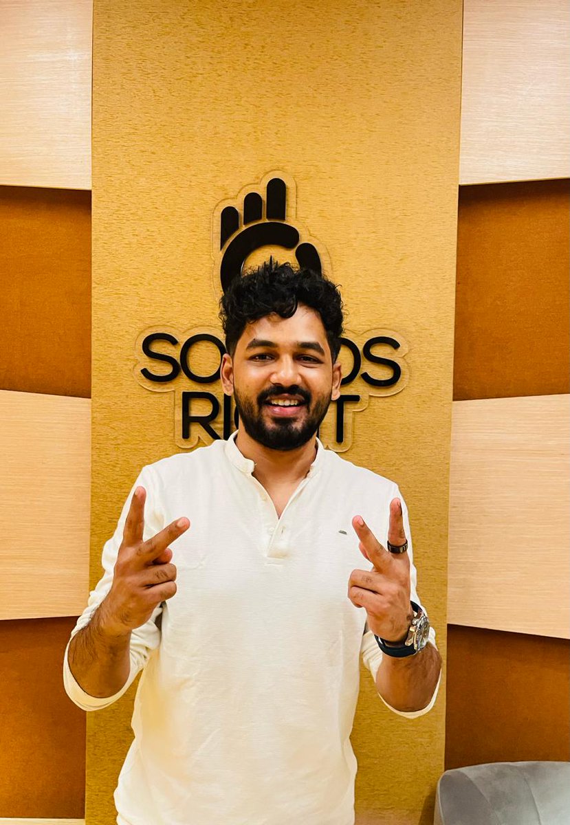 Stay tuned, everyone! We've kicked off a wonderful dubbing session with @hiphoptamizha in our studio 🎙️

#velsinternational #karthikvenugopalan
#Dubbedatsoundsright