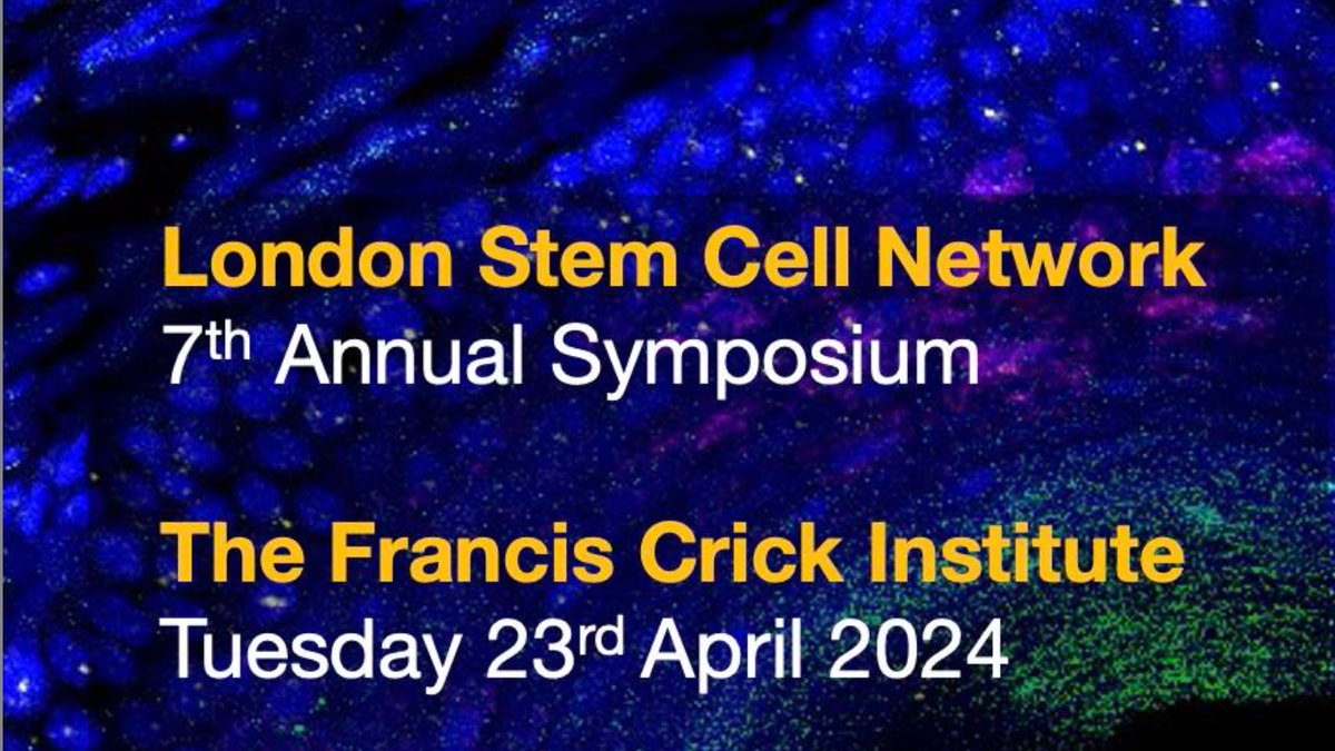 Thank you @LSCN_UK for a great day @TheCrick . Amazing that you now organized the 7th Symposium. I really enjoyed the day and look forward to the next meeting. #LSCN2024