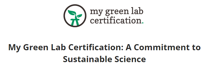 Join 2,000+ labs across sectors striving to live their sustainability values with @My_Green_Lab - a non-profit dedicated to transforming scientific research and making it more sustainable.💪🧑‍🔬 👉mygreenlab.org/green-lab-cert… Our labs at @eriucc want to practice what we preach. Do you?