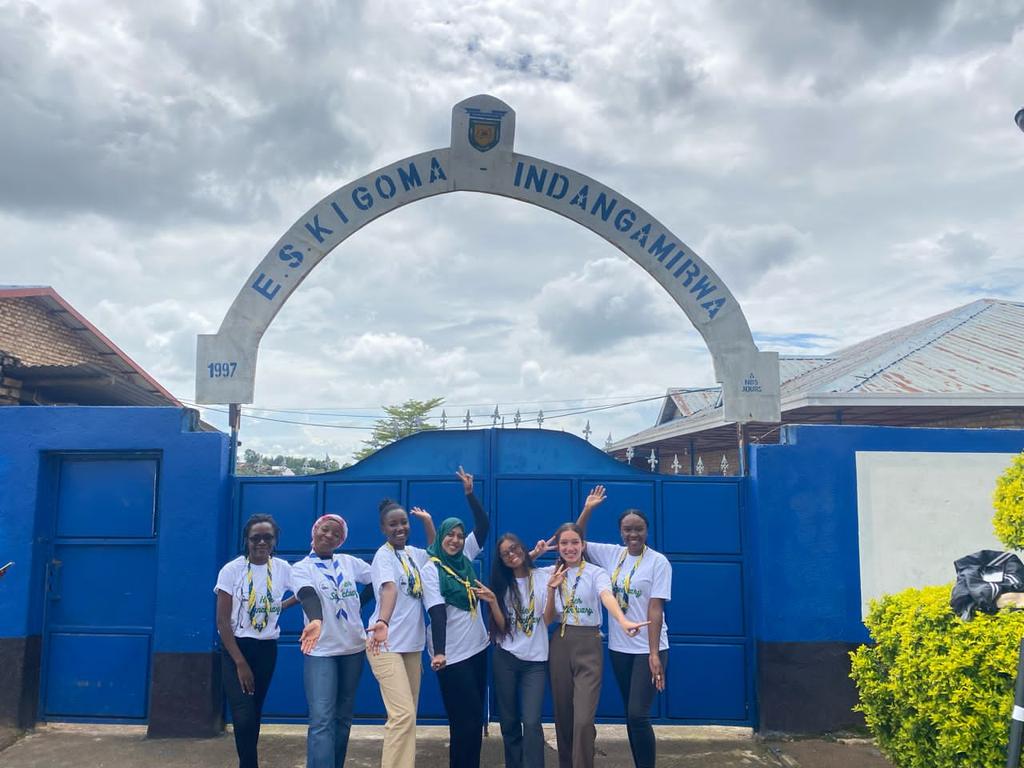 YessGirlsRwanda's tweet photo. ✨We are currently at E.S Kigoma Indagamirwa for a talent show activity where the girls will be harnessing their creativity and sharing their talents with us as we empower them to carry on. #her sanctuary #forherworld @guidesrwanda @YessMovement https://t.co/i9AWf4vlLE