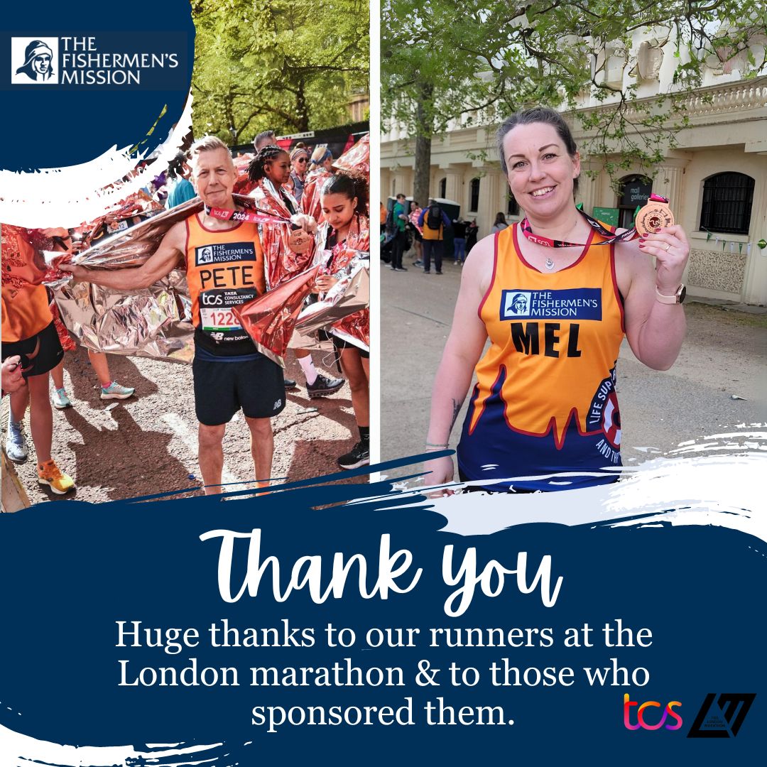 🙌 Huge thanks to Melanie Stait & Pete Brock for crushing the London Marathon while raising funds for @thefishmish! Feeling inspired? Explore races on our site like the Cardiff Half Marathon, Great North 10k, London Landmarks Half, & more. Let's make waves together! 🏃‍♀️💨…