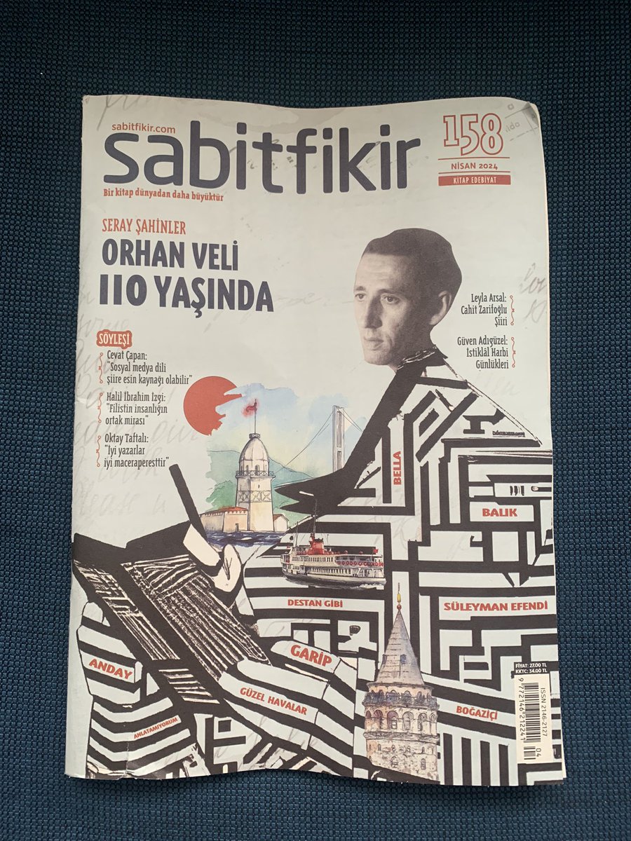 Salihaedebiyat's tweet photo. @SabitFikir dergisinin Nisan 2024 sayısında öykü kitabım #Oflu Hayriye’nin Köpeğini özenle okuyup değerlendiren @ogrtaysesahin ‘e kalpten teşekkür 💐 https://t.co/V4XIe0Egcm
