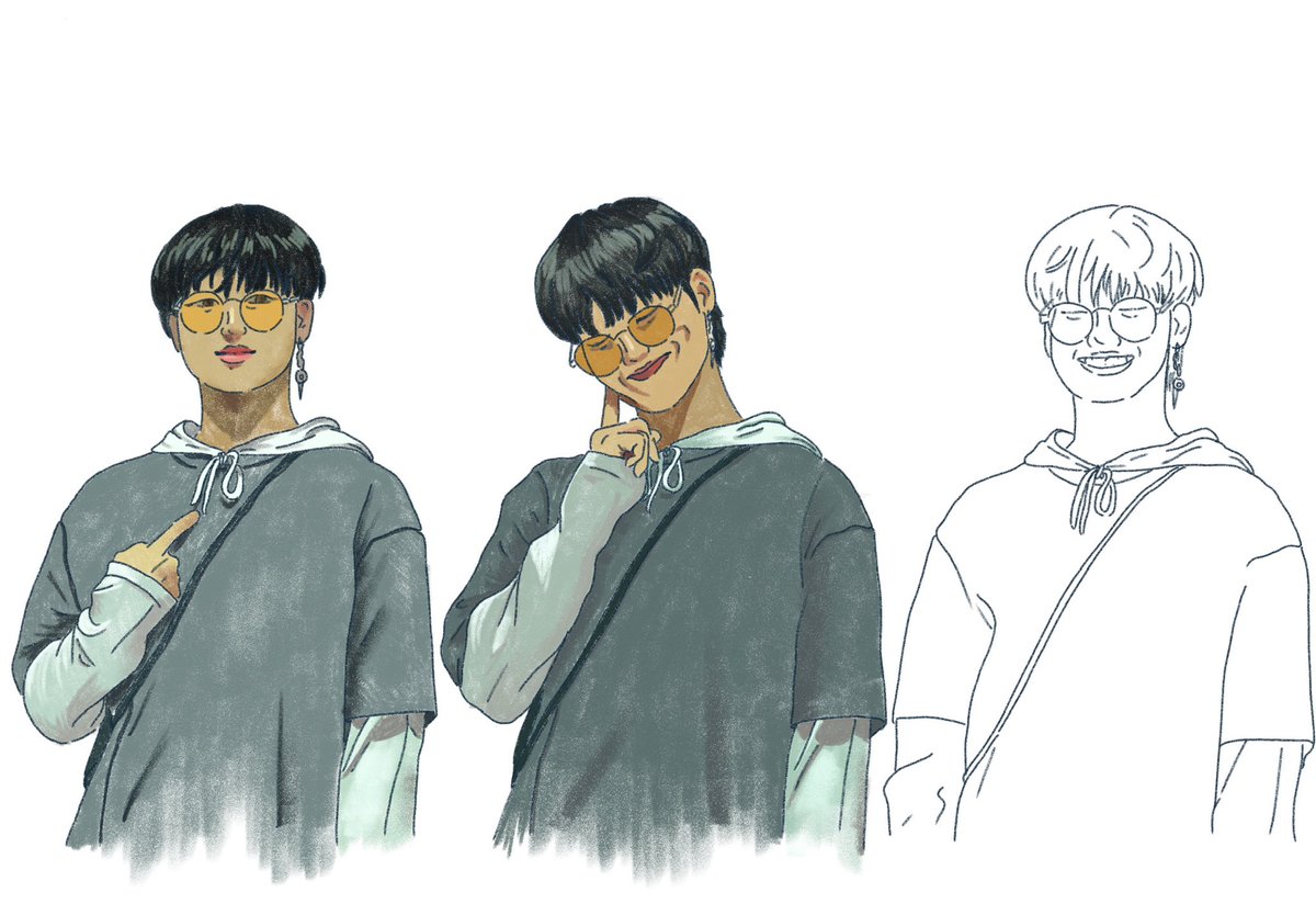 @apoteez Quick drawing cause I’m in love with this sequence as well (Wooyoungie is too cute not to draw)