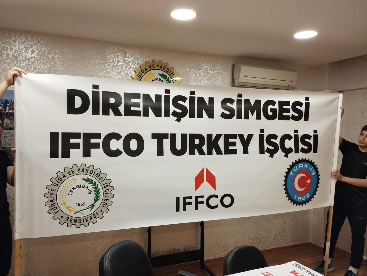 Basın açıklamamız 
Perşembe saat 14.30 da destek veren dostlarımızla kazanacağız #iffcoişçisikazanacak