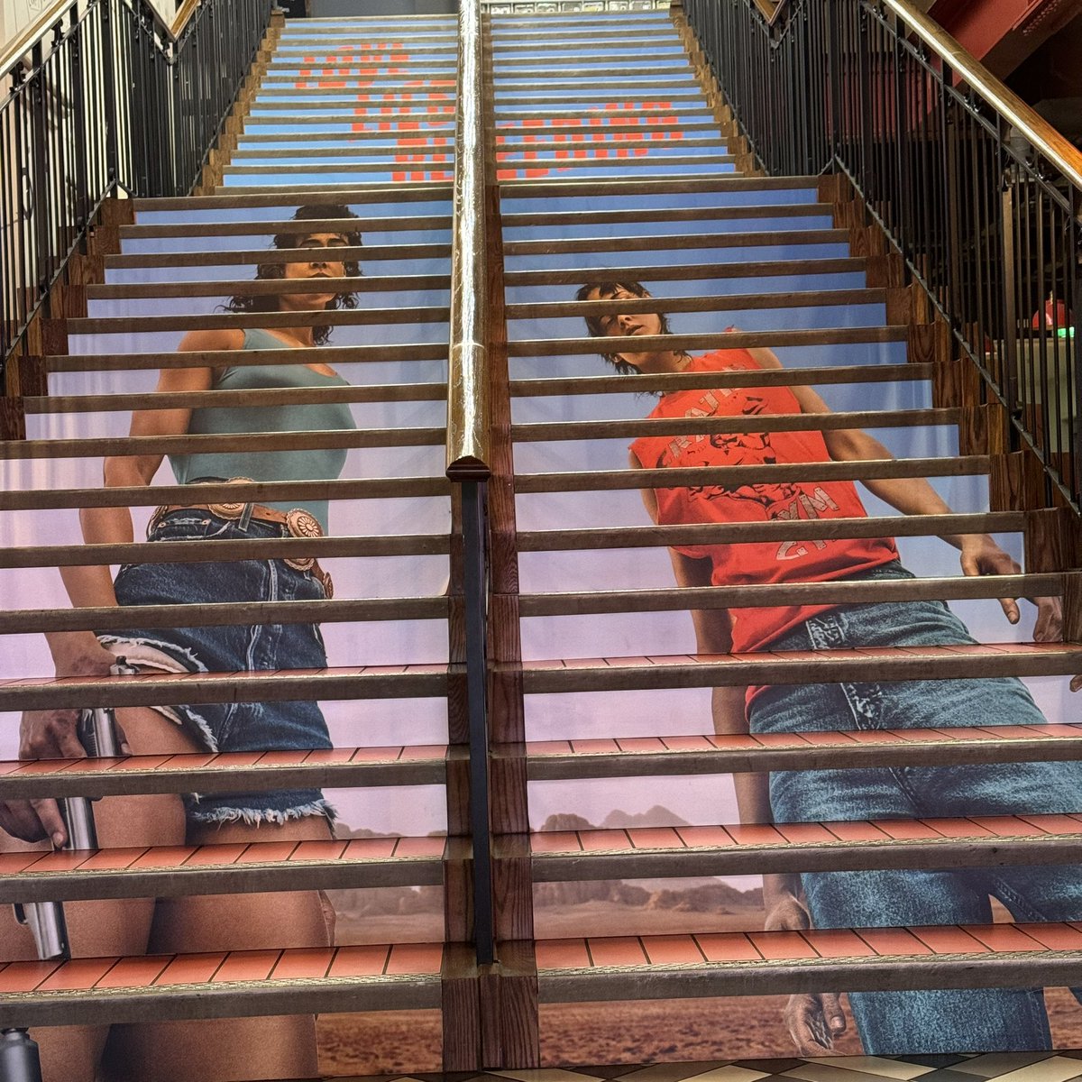 Find someone who stairs you up and down like Kristen Stewart and Katy O’Brian <a href="/CentralPictureH/">Picturehouse Central</a> #loveliesbleeding