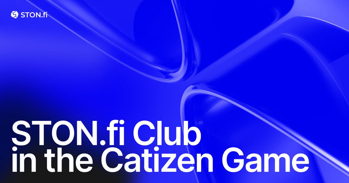 📢 STON.fi Club in the Catizen Game What could be more fun than #cats and games on #blockchain? Only games on blockchain about cats! In the Play2Earn game Catizen by @tapfantasy2021, the STON.fi squad has appeared. Join other Stonfiers, level up…