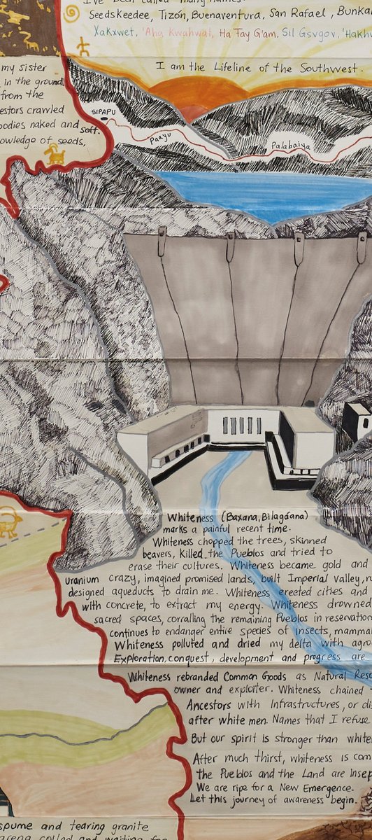ArtiumMuseoa's tweet photo. 'Pisisbaiya' (Carolina Caycedo, 2017) #bilduma-rako #erosketaberria da.
Marrazki hau 2023ko urritik 2024ko apirilera arte museoak artista kolonbiarraren lanari eskaini zion 'Adiskideen lurraldea' erakusketan egon da ikusgai. https://t.co/OBx1wS0cHR