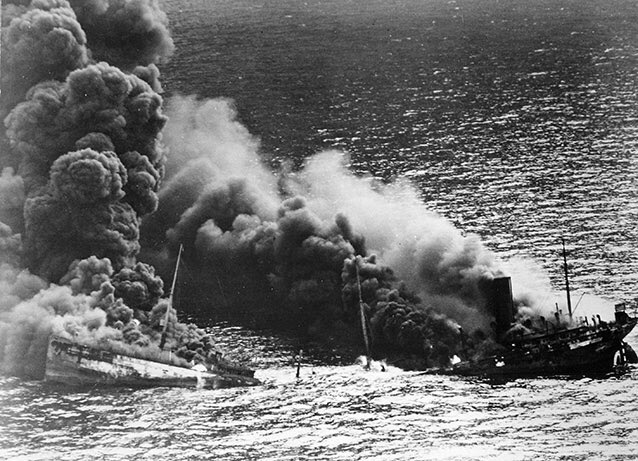 DMDash71's tweet photo. “Tuxedo Junction” was a popular swing tune in the US during #WW2
Its less popular derivative “Torpedo Junction” was coined by the #USNavy and #USMM , particularly for the areas off Cape Hatteras and Guadalcanal, where Axis submarines claimed many warships & merchants. #History https://t.co/BTIHiEDa8C