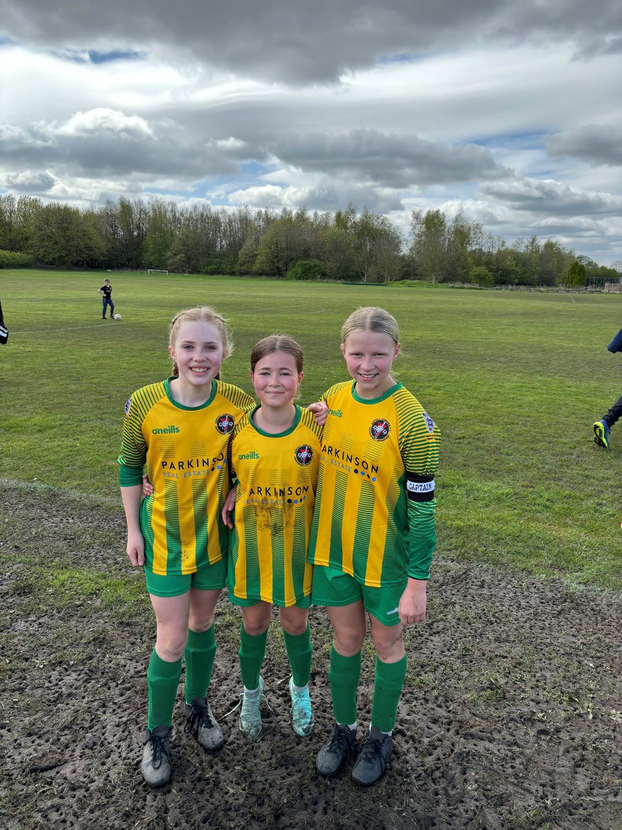 Massive congratulations to YR7 girls, Bella E, Bella H & Amber S, who have won the league with their football team, Aspull juniors U12 Olympians. Well done girls!