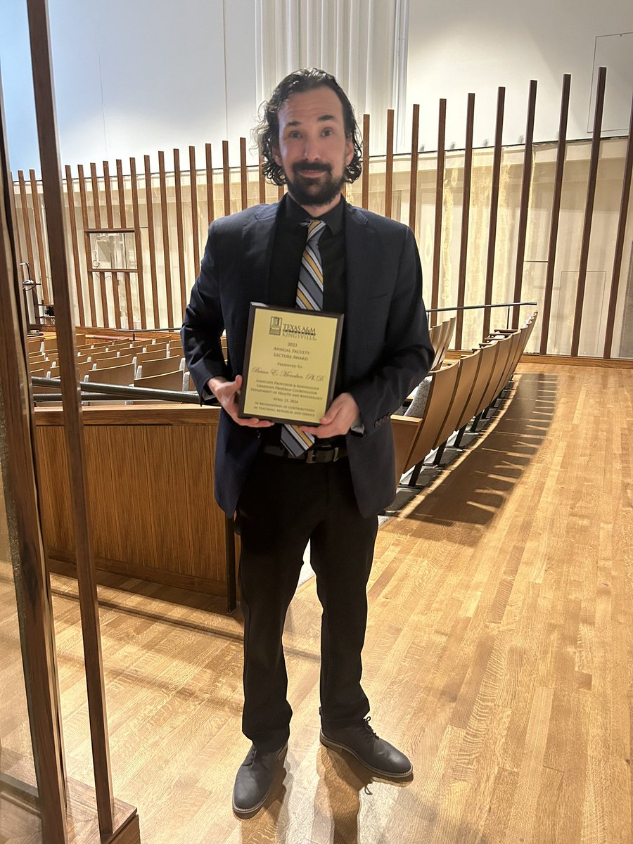 Honored to be asked to introduce <a href="/BrianMenaker/">Brian Menaker</a> for his Annual Faculty Lecture yesterday!