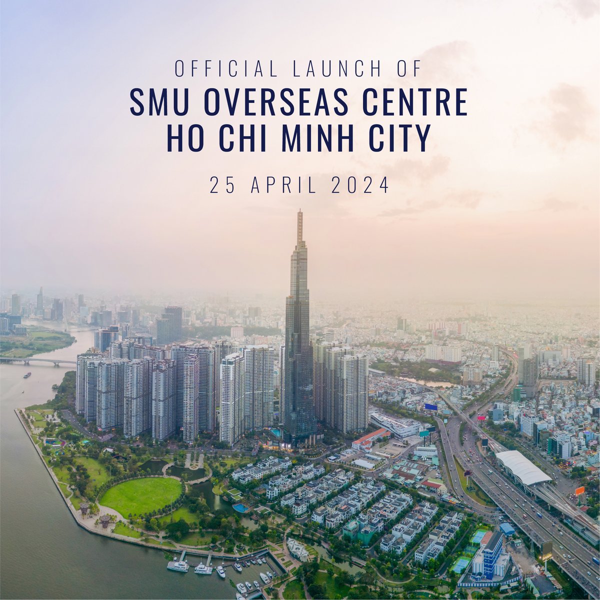 Excited to announce the opening of our SMU Overseas Centre in Ho Chi Minh City (OC HCMC) on 25 April 2024! This marks a significant step in our commitment to international collaboration and #GrowthInAsia. Stay tuned for updates! #SGSMUOCHCMC #SGSMU