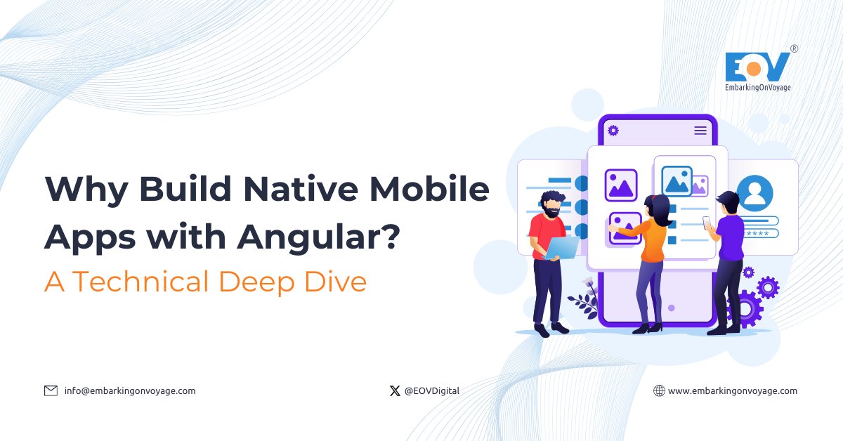 This blog dives deep into the benefits and considerations of using Angular to build high-performing native mobile apps. ️ Discover if Angular is the secret weapon for your next project! ✨ Read Now! - bit.ly/3UuBbi7 #angular #mobileappdevelopment #nativeapps #appdev