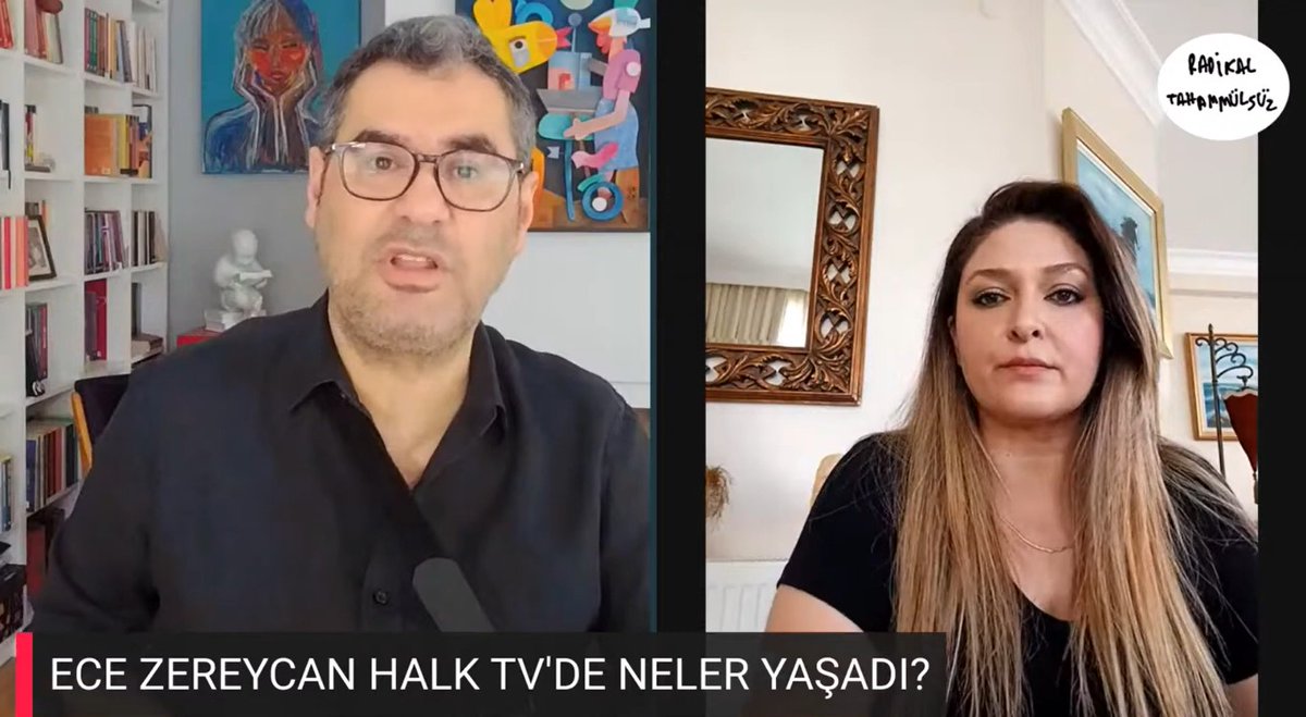 Enver Aysever'e konuşan gazeteci Ece Zereycan: ▪️'2013 yılında Halk TV'ye başladığımda korkunç sefalet içinde çalışıyorduk. Doğru düzgün mikrofonlarımız yoktu, yayın düşüyordu.' ▪️'İkinci kez Halk TV'de işe başladığımda yine benzer sıkıntılar vardı ama Şaban Sevinç ve birkaç