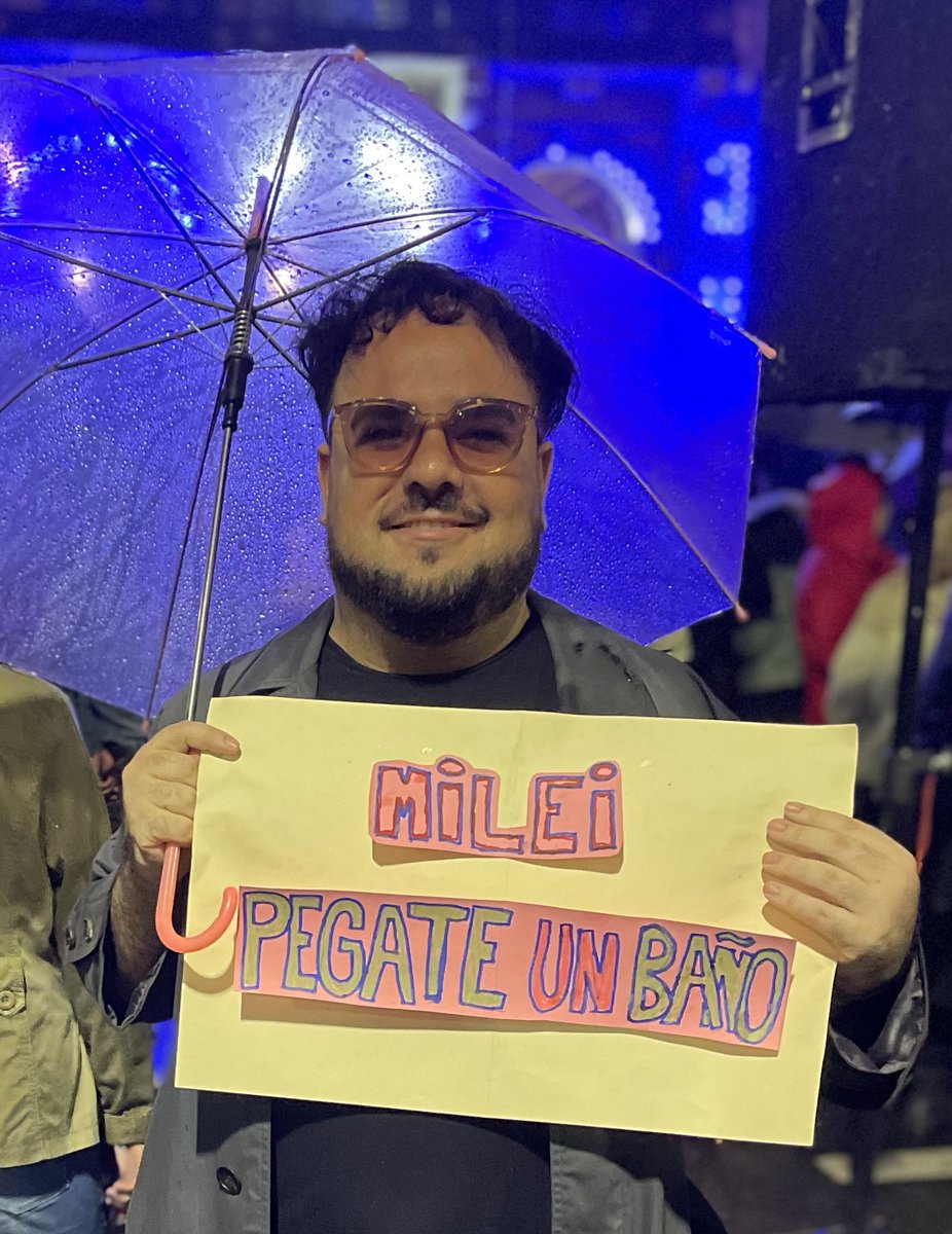 Milei pegate un baño
de realidad
