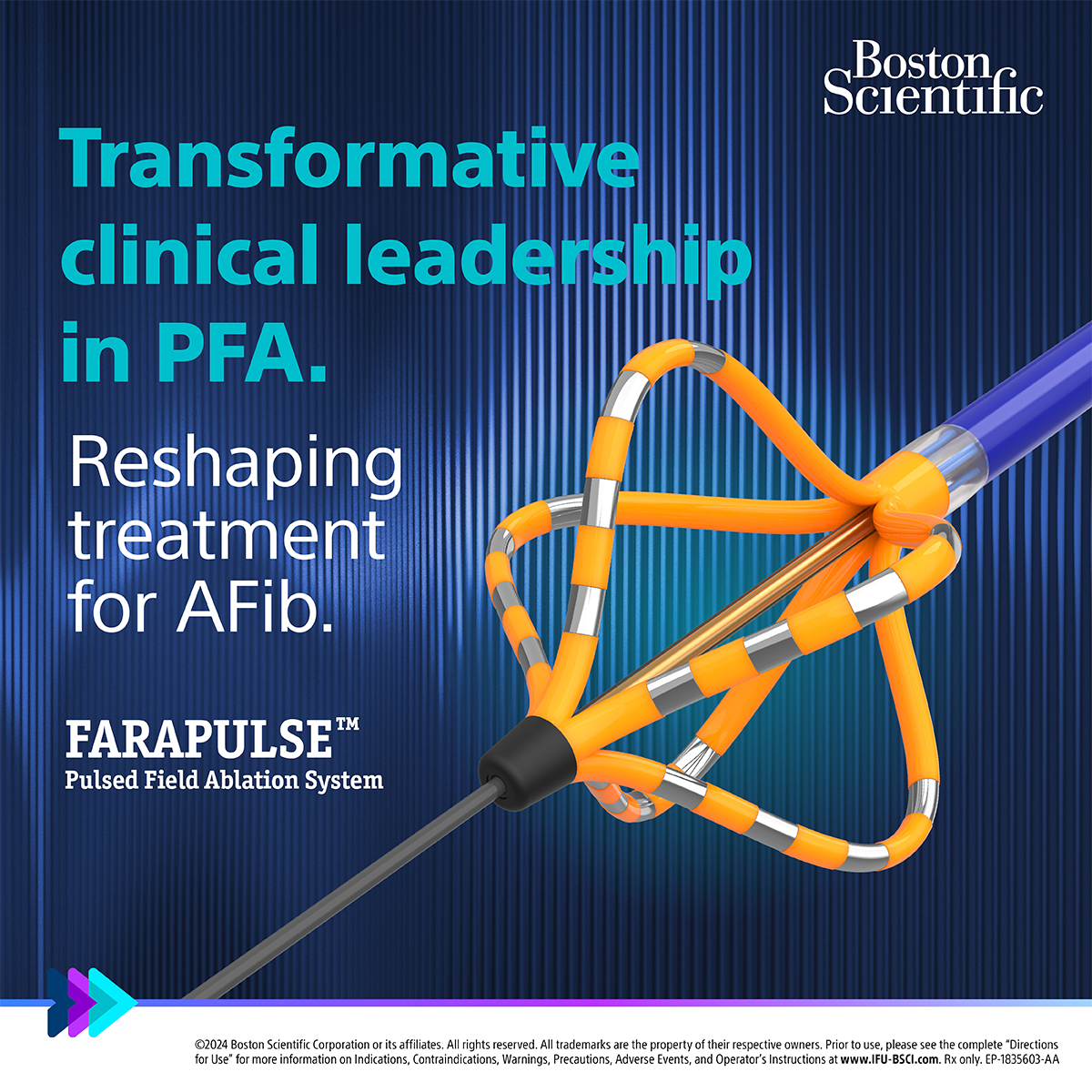Experience the transformative power of FARAPULSE™: Treating over 40,000 patients globally, it leads in research and clinical evidence among #PulsedFieldAblation systems, revolutionizing paroxysmal #AFib treatment. bit.ly/4aMvHoR Safety info: bit.ly/4aTfluv