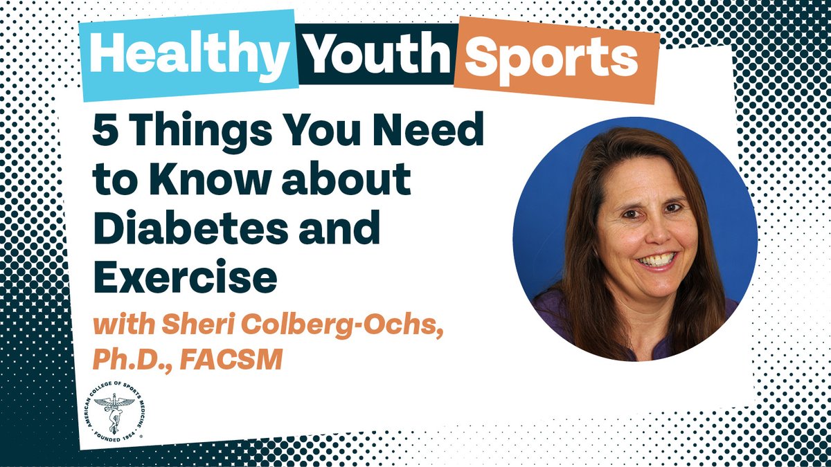 Learn 5 things about exercise & diabetes w/our guest @SheriColberg! Hear about the science behind exercise & blood glucose levels, importance of building muscle mass & more! Spotify brnw.ch/21wJ819 Apple brnw.ch/21wJ818 @YouthSportInst: brnw.ch/21wJ81a