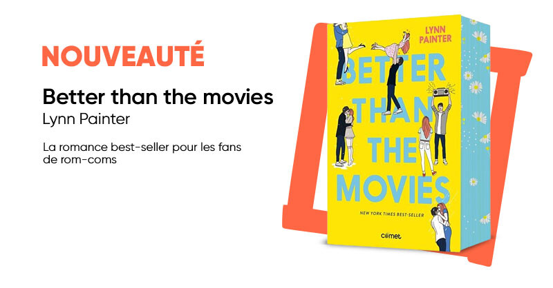 #NouveautéFnac 📚 Découvrez “Better than the movies” de Lynn Painter, la romance best-seller pour les fans de rom-coms. 😍
👉 lc.cx/CVwUVF