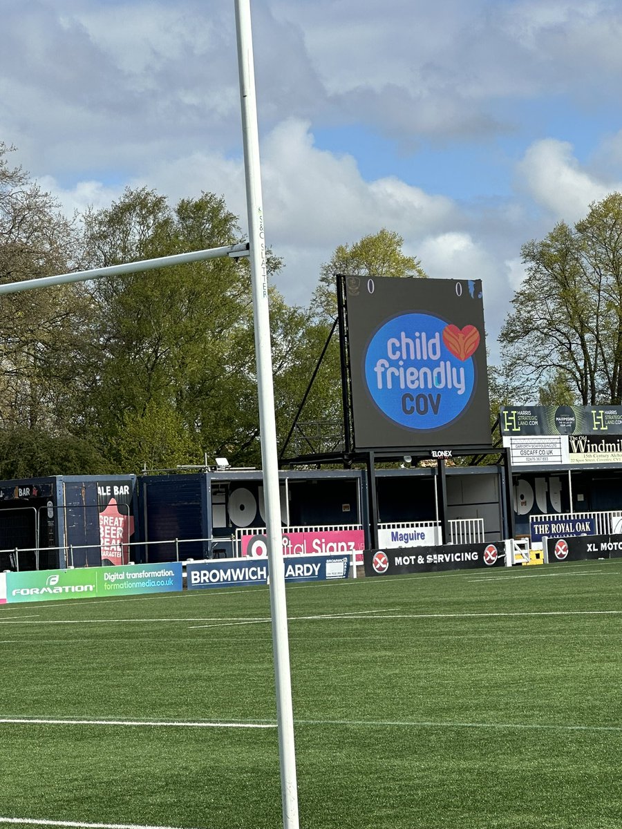 What an incredible @Child_Cov event today at @CoventryRugby - the young people were truly inspiring ❤️ @CovFamilyValued @MattJClayton @Jsorch85