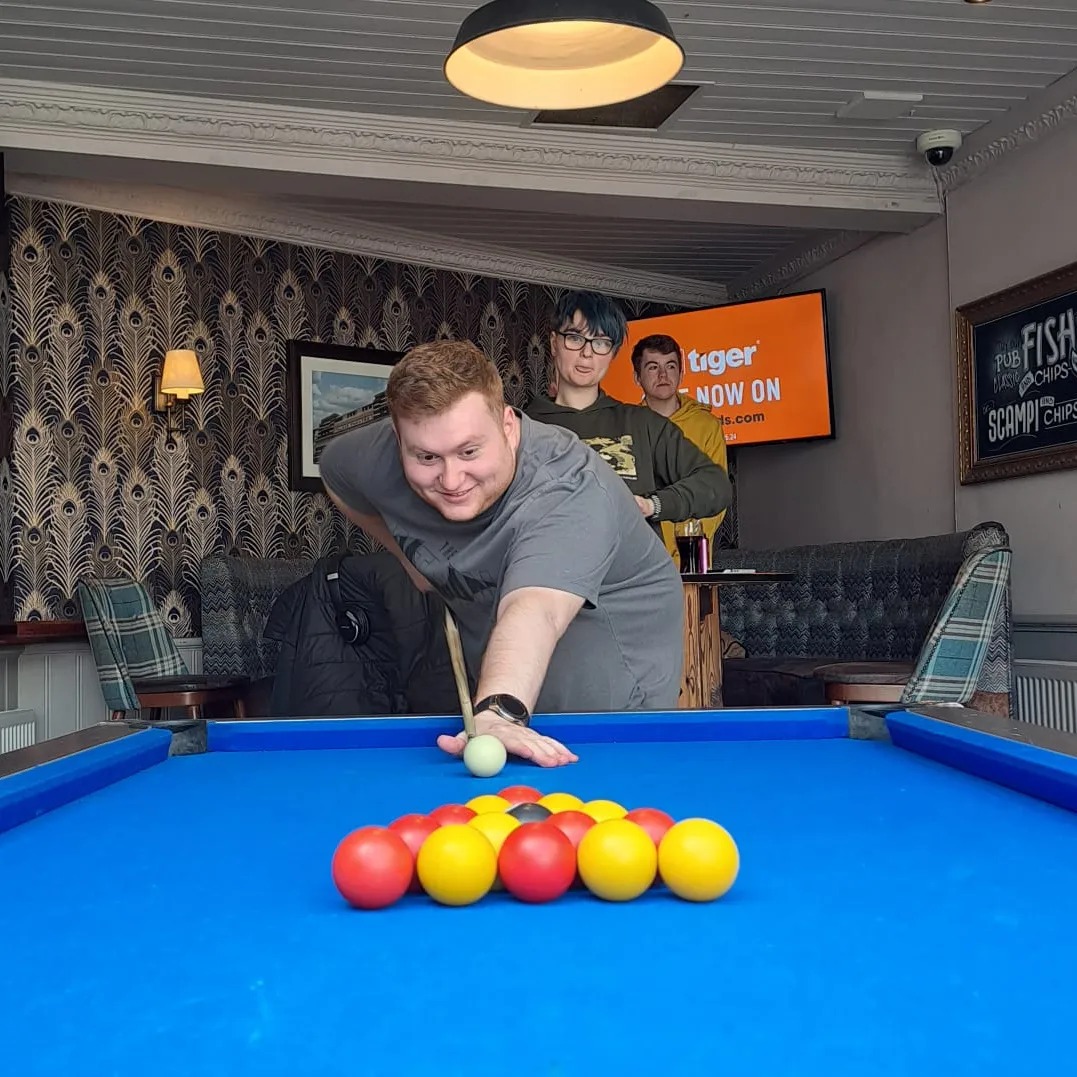 Our new Happy Path group came together to enjoy a trip to play pool. The session is for young adults aged 18-30 with mental health conditions in the Hertfordshire area.

If you are interested in this group, please email  HSH@guideposts.org.uk 

#watford #watfordfc #rickmansworth