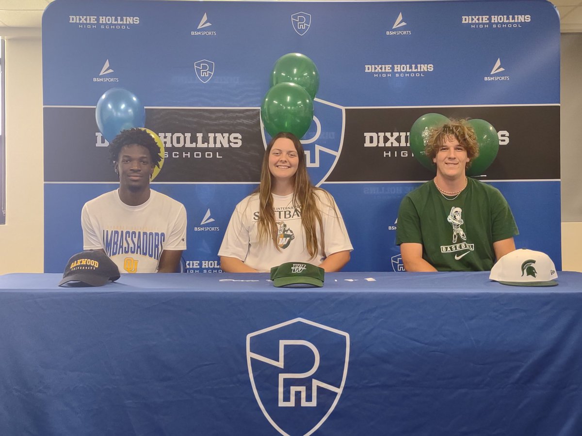 Thank you to everyone who came out to support these student-athletes yesterday and every day leading to this moment