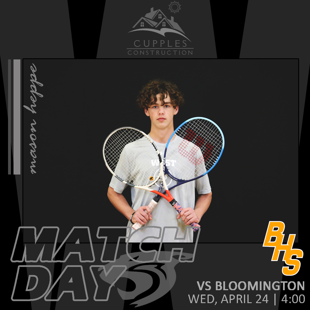 Wildcats host crosstown and conference opponent, BHS today at 4:00!

#WildcatsTennis | #WeLoveItHere