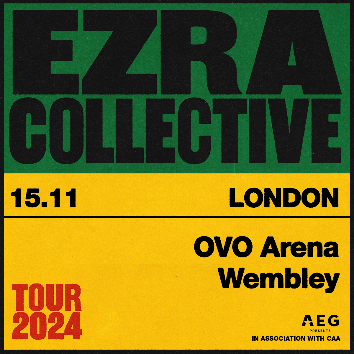 🆕 Jazz quintet @EzraCollective follow up their 2023 Mercury Music Prize win with a tour date at @OVOArena Wembley. #OVOLive presale will be available from 10AM Thursday 2 May. 🎟️ Tickets will be available from 10AM Friday 3 May ⬇️ bit.ly/ezra-collective