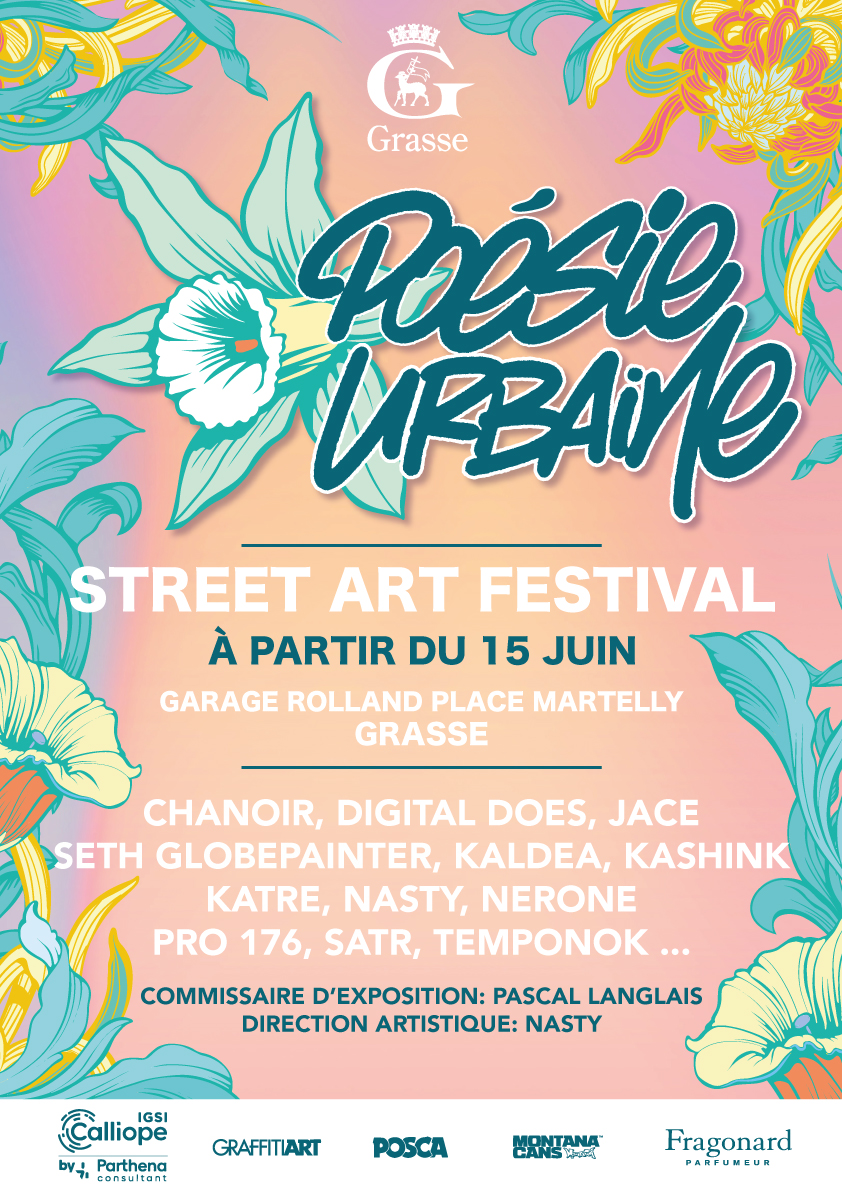 La ville de Grasse lance la première édition du festival d’art urbain 'Poésie Urbaines' et nous sommes à la recherche de nouveaux talents pour rejoindre cette aventure artistique ! Date limite de dépôt des dossiers : Vendredi 26 mai 2024 à minuit. calameo.com/read/000045963…