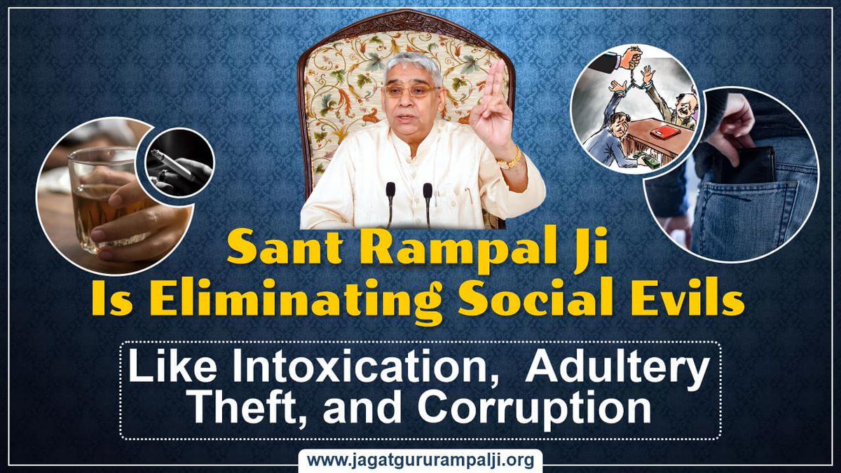 Saint Rampal Ji Maharaj has been a guiding light, leading a powerful movement against social evils that plague our world. His teachings inspire profound change, touching countless lives and steering humanity towards righteousness and peace. From eliminating vices like meat…