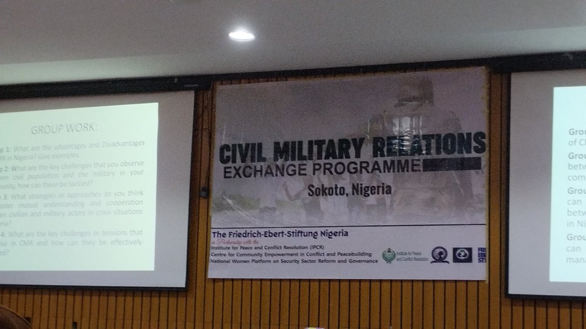 Derabaibe's tweet photo. Thank you for this beautiful opportunity, I am enjoying the training and love the discussions so far.
@WomenSsrg
#NationalWomenPlatformOnSecurity
#CMRSokoto
#FriedrichEbertStiftungNigeria
#IPCR https://t.co/0gEhBH8mb6