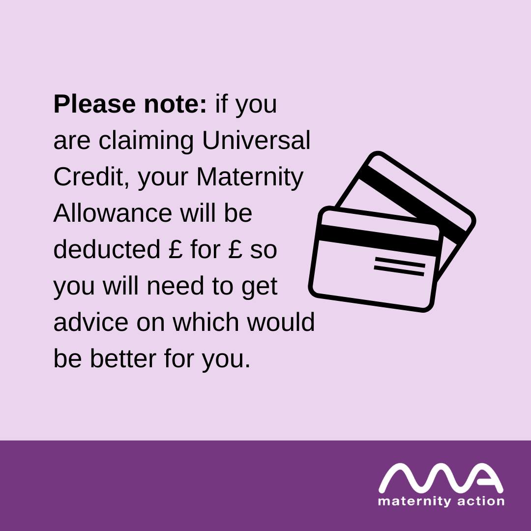 Did you know? You are eligible for #MaternityAllowance even if you are currently unemployed (as long as you meet the qualifying criteria). More info below or read our info sheet maternityaction.org.uk/advice/materni…. #MaternityPay
