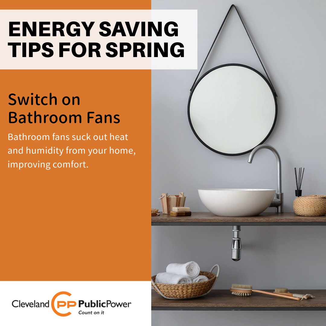 #SaveEnergy #ClevelandPublicPower #CPP #CountOnIt #Spring 🍃