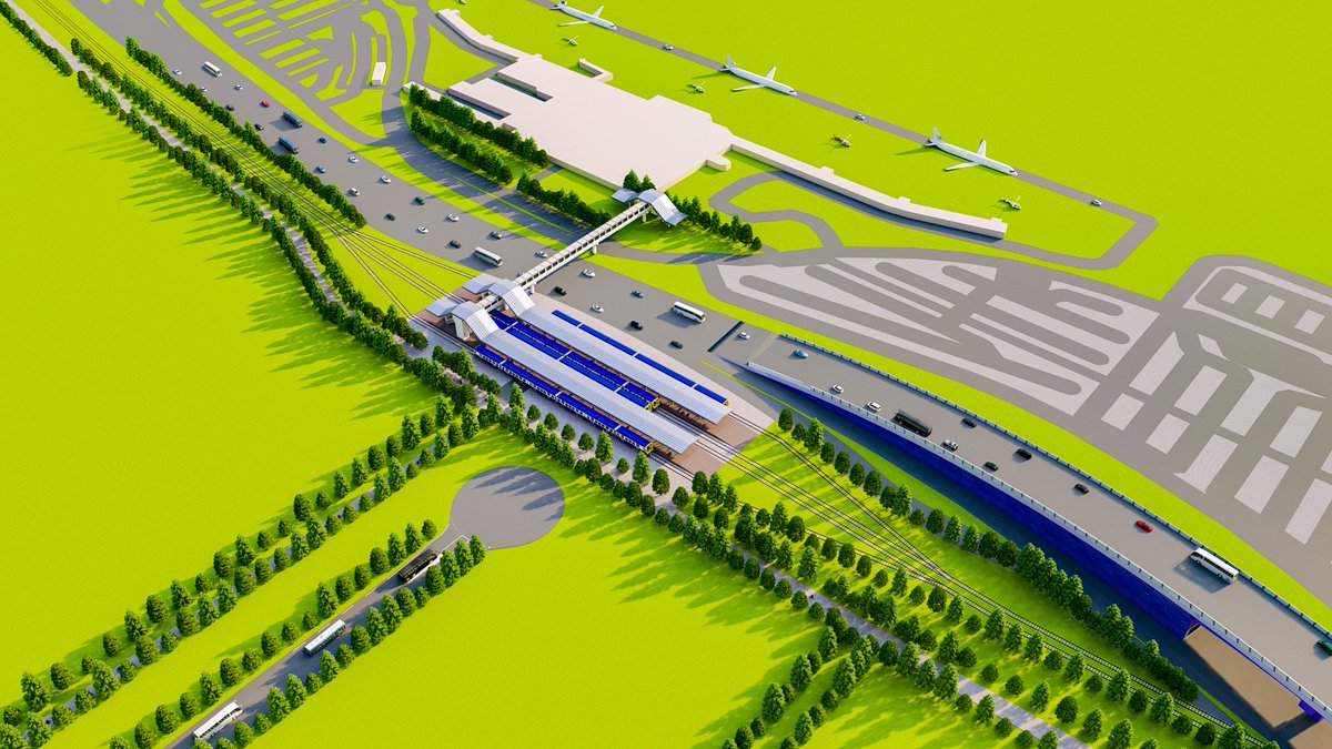 @belfastcity_air Maybe start with working with @deptinfra and @Translink_NI to build a dedicated train station at the Airport?