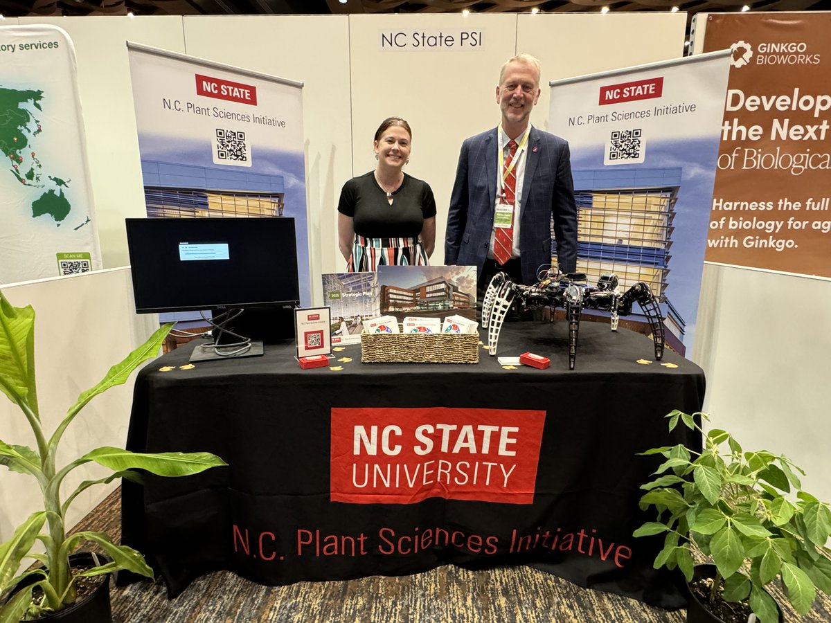 We hope you’ll have a chance to stop by our booth today at the Bio AgTech World Congress, being held at Raleigh’s Convention Center this week.