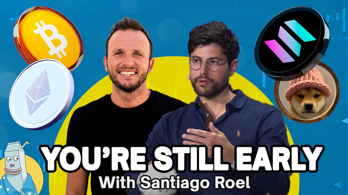 'I feel earlier to crypto now than I felt in 2012' - Santiago R Santos, aka Punk #9159 1) What Are we that early in the cycle? @KyleReidhead & @santiagoroel argue yes! Get their take on the latest Milk Road Radio episode 👇