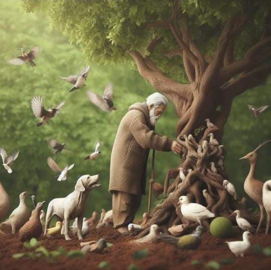 Who will tell you what lesson you get from this beautiful picture?