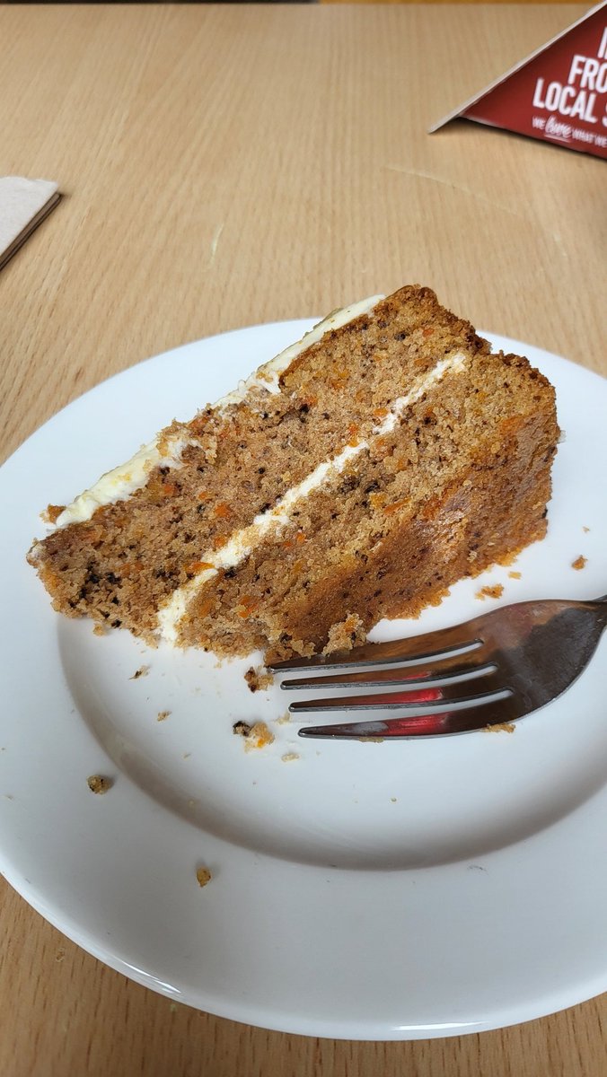 Shame we missed the final cut for PMQs. Had to console myself with parliamentary carrot cake.