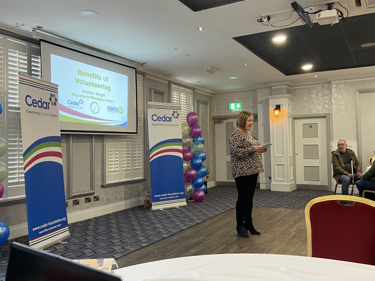 Heather Wright, Registered Manager at Karina talks about the commitment of volunteers, their enthusiasm and dedication ‘Volunteers, where would we be with them’.