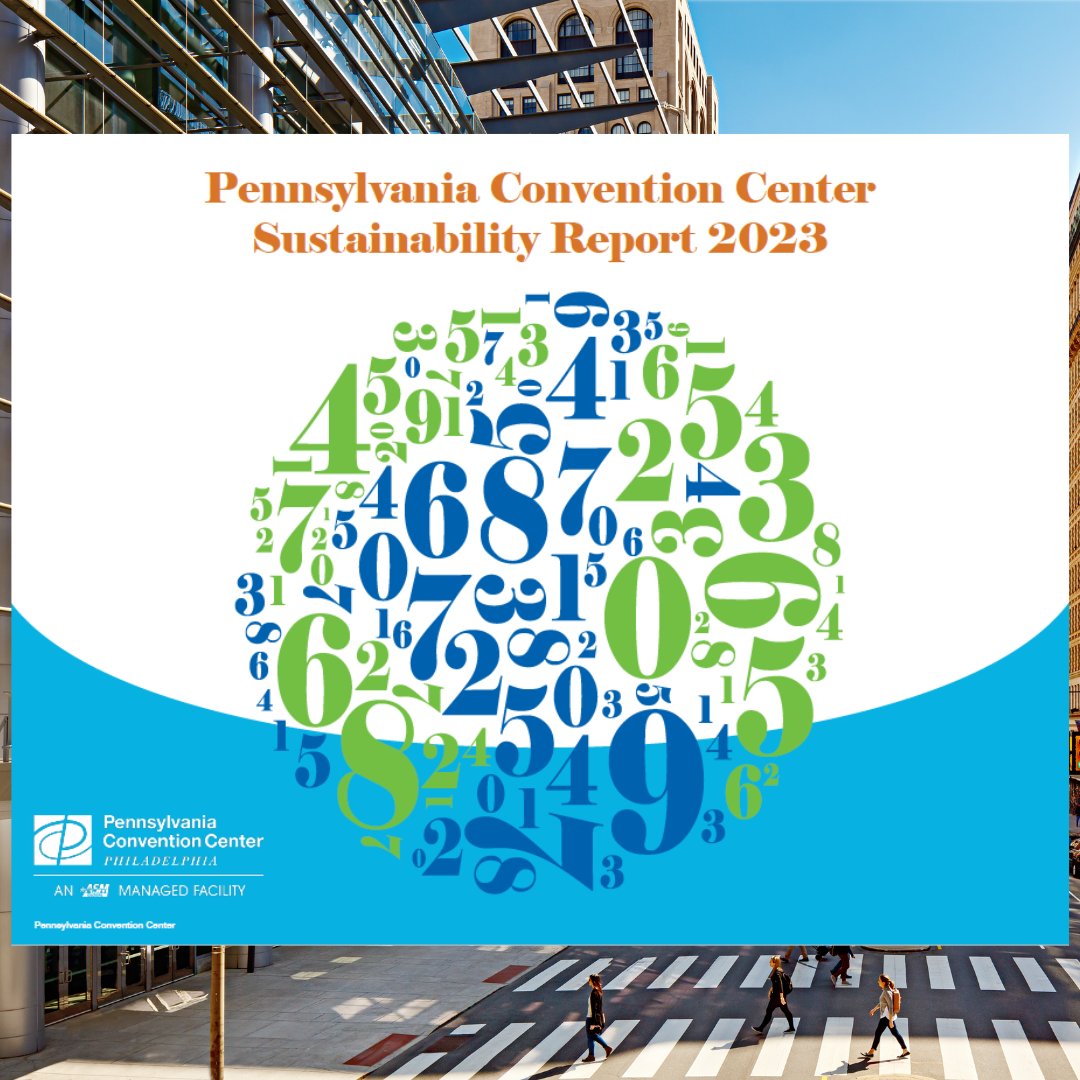 Our #PAConventionCenter 2023 #Sustainability Report is out now!  

The report summarizes the Center's environmental sustainability & #SocialResponsibility initiatives for the past year & our accomplishments over the past 10 years since becoming an @ASMGlobalLive managed facility.