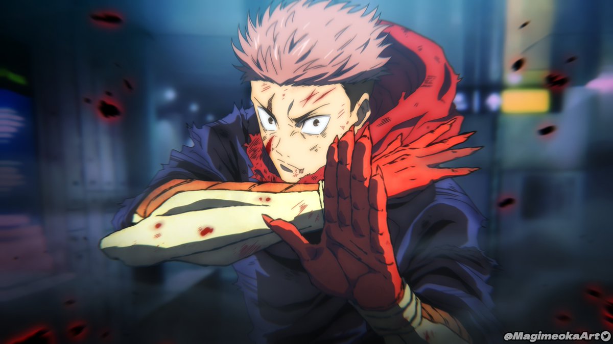 Itadori Yuji anime style!🔥
#JujutsuKaisen #JJK #mangacoloring
