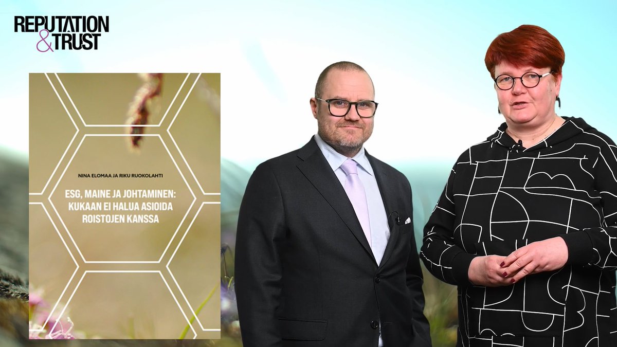 “Vastuullisuuden johtamisessa on äärimmäisen tärkeää pitää huolta niin vastuullisuuden suorituskyvystä kuin vastuullisuusmielikuvasta, joka yrityksestä tai organisaatiosta syntyy”, S-ryhmän vastuullisuusjohtaja Nina Elomaa kertoo. Katso video 👉 t-media.fi/nina-elomaa-ja…