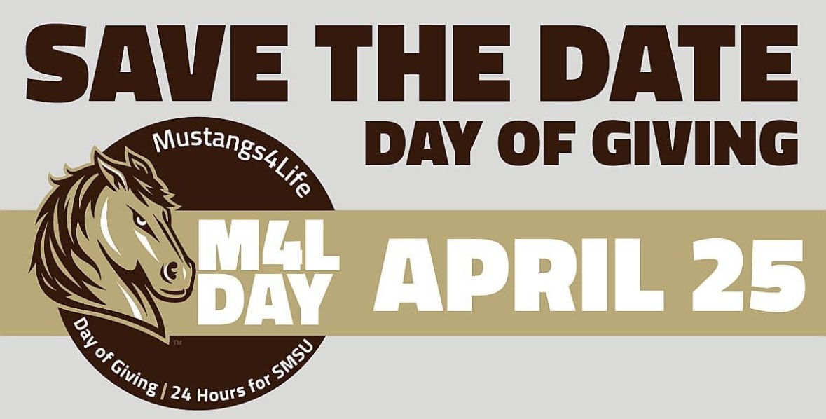 T-minus 24 hours! Check out m4lday.com to see what challenges you can participate in to win up to $10,000 for your chosen SMSU program!