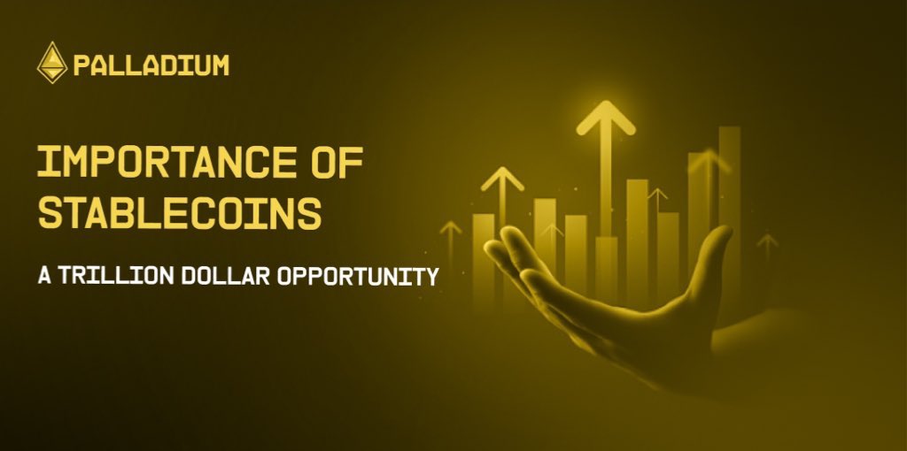 PalladiumLabs's tweet photo. 1/Amidst the volatile world of crypto, stablecoins play a pivotal role in managing risks and anchoring stability for crypto investors. Let's explore stablecoins! ⚓️⬇️ https://t.co/mtvkdi52lG