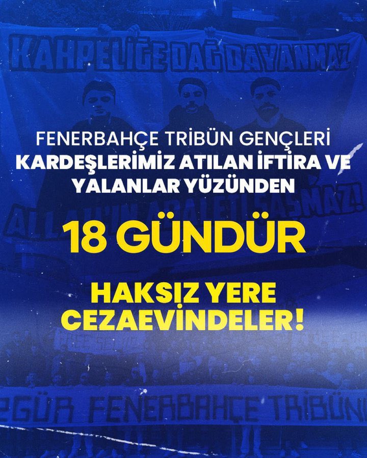 #FreeSelim #FreeArda #FreeYakup 
#KardeşlerimizİçinAdalet