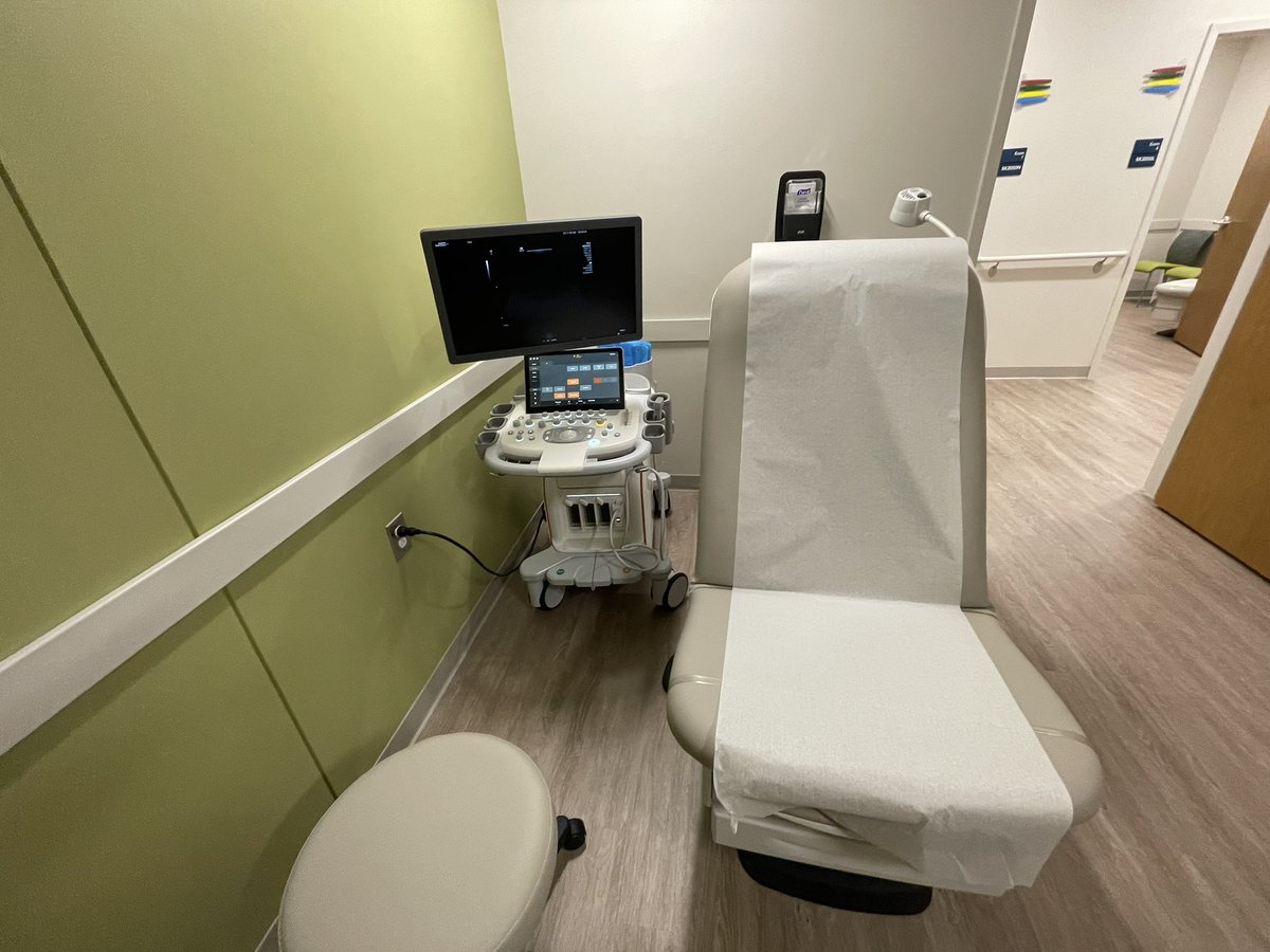 Big day at the <a href="/MUSChealth/">MUSC Health</a> pt-centered IBD medical home. <a href="/RuneWilkens/">Rune Wilkens</a> <a href="/iUSCAN/">iUSCAN</a> <a href="/BowelUltrasound/">InternationalBowelUS</a> our very own <a href="/SiemensHealth/">Siemens Healthineers</a> #IUS machine is here. I stilI need a saddle stool and to fine tune patient positioning but we are so excited to provide this technology to our pts!